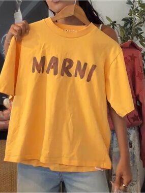Marni Graphic Logo Tee